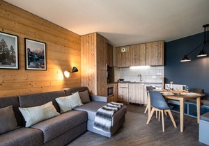 4* Apartment in Avoriaz with Terrace, 2 BR, 6 Guests in Avoriaz