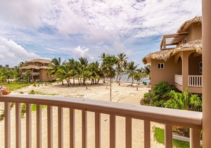 Sapphire Beach Resort 2 Bedroom Ocean View Villa located in quiet beach resort in Ambergris Caye
