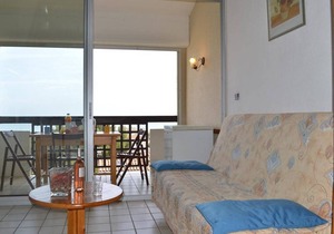 Studio with mezzanine for 5, near the beach, pets allowed - Saint Pierre la Mer in Fleury-Saint-Pierre-la-Mer