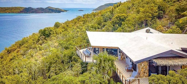 A stunning two-bedroom villa overlooking Leverick Bay in Virgin Gorda