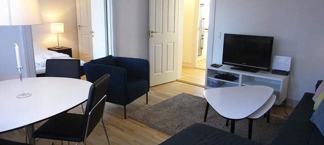 Bright 2-bedroom apartment at cozy Nørrebro in København