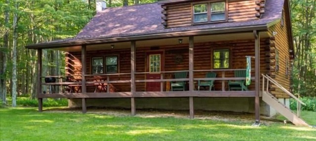 DR26-Secluded Log Home on 5 acres! Fire Pit! Pets Ok! in Davis