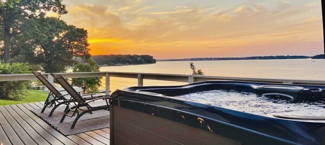 Grand Lakefront Oasis Hot Tub Dock UTV Trails in Eucha