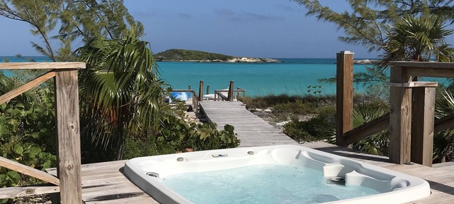 Intimate Luxury on Bahamas Best Beach - Blue Point Cottage Beach House in Exuma