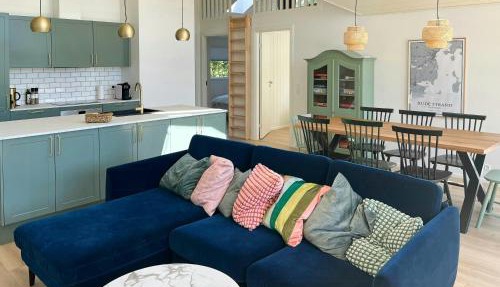 Modern House In Second Row At Rude Strand in Odder