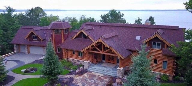 Private, Exclusive Lodge on Woman Lake with Beautiful Views in Longville