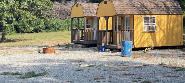Rustic cabins on 80 acres! Trails directly into off-road park. Lots of parking! in Eucha