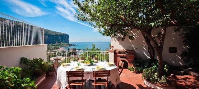 Sea front villa Sorrento Coast in VICO EQUENSE