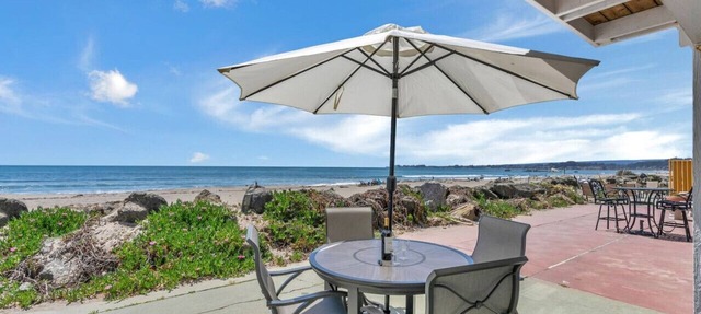 Seaside Sanctuary - Beach Front Home on the `Island` in Aptos
