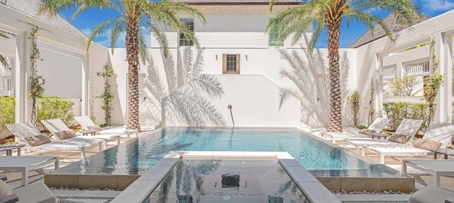 Serene Villa with Kitchen, Living & Dining Area, & Balcony + Outdoor Pool! in Walton County